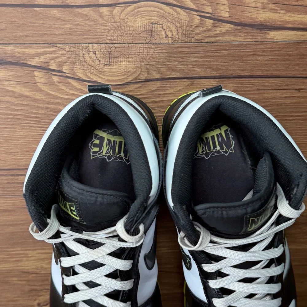 Nike Dunk High ‘Electric’ Lace Up Leather Sneakers Men’s Size 10 Shoes